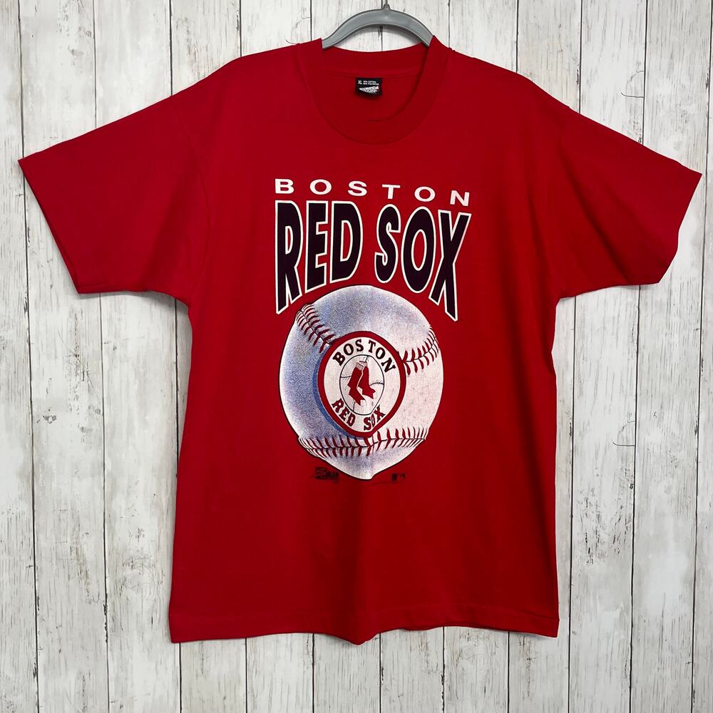 Vintage Screen Stars Salem Sportswear Red Sox Short Sleeve Baseball 91 T-Shirt